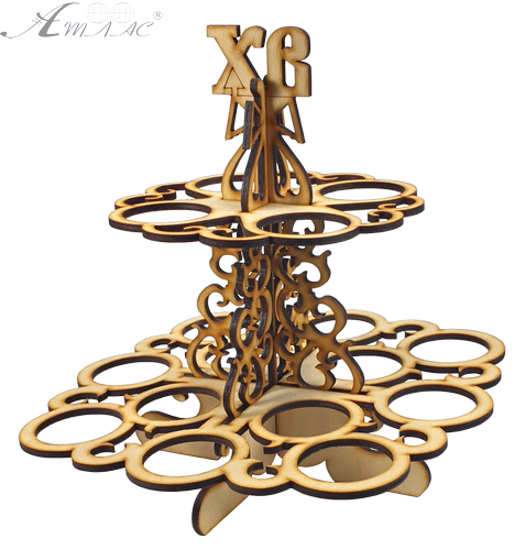 Сувенир "Пасхальная подставка Елка" на 16 яиц 20.5 х 20.5 см AS-4220, В-0380