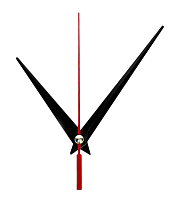 Стрелки для часового механизма Тонкі 3шт 132мм  AS-0293