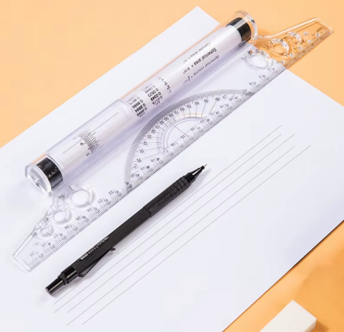 Рейсшина роликовая 300 мм пластиковая  04524 фото 2