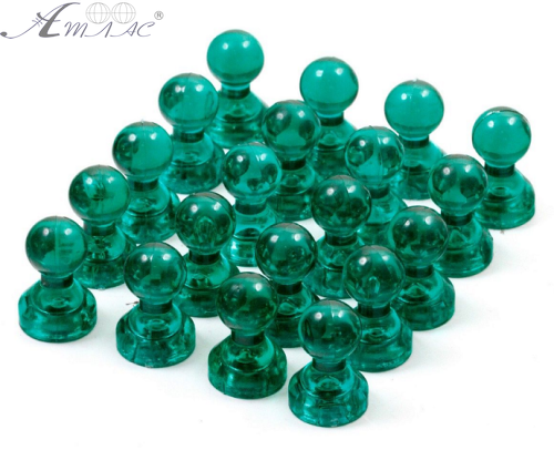 Магніти неодимимовий Пешка для дошки 16х11мм 1шт Зелений  08011