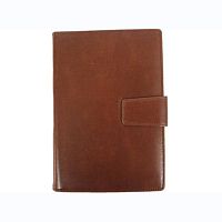 Ежедневник недатированный А5 Leader кожзаменитель, коричневый 148 л 08-N29-A5, 140500