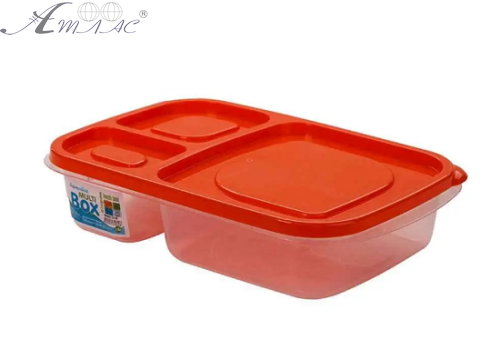 Контейнер пищевой 1,15л 24*15,5*5см Ланч бокс, пластик А-40 Контейнер пищевой 1,15л 24*15,5*5см Ланч бокс, пластик А-40