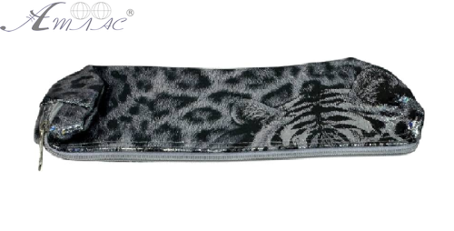 Пенал школьный Тигр серебро  на 1 отделение  14933