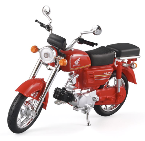 Мотоцикл Мотоексперт Honda JH-70 инерц 17см  BG 68-765