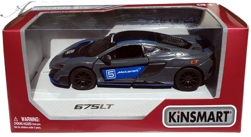 Машинка Kinsmart McLaren 675LT, спорт  KT5392FW, KT5392W