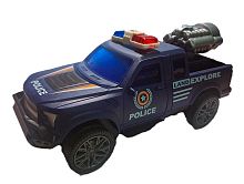 Игрушка Машинка Джип Police 20.5см пар+свет+звук  8899-206
