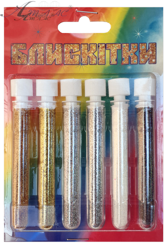 Блестки (Глиттер) Набор № 10 - 2 гр ( 6 шт ) - Золото + Золото Гол + Серебро + Серебро Гол + Белый + Асфальт AS-2210, А-980 фото 4 Блестки (Глиттер) Набор № 10 - 2 гр ( 6 шт ) - Золото + Золото Гол + Серебро + Серебро Гол + Белый + Асфальт AS-2210, А-980 фото 4