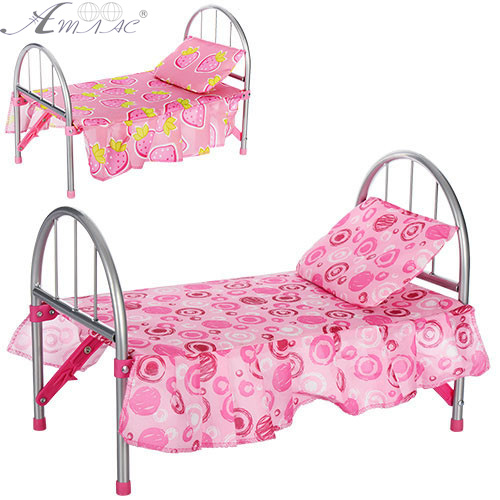 Игрушка Кроватка металлическая Baby Tilly 9342