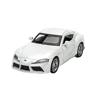Модель Автопром Toyota Supra GR Біла металева інерційна 11см  4357