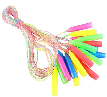 Скакалка силіконова кольорова довжина 2,5 м  08122