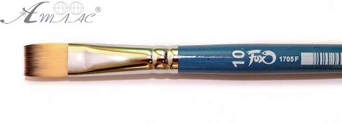 Пензлик синтетика Плоский № 10 художня Пензлик синтетика Плоский № 10 художня