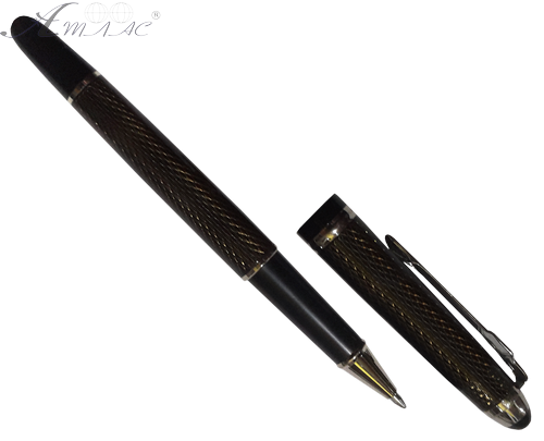 Ручка роллер De Cambr RP163-20 коричнева луска 07426