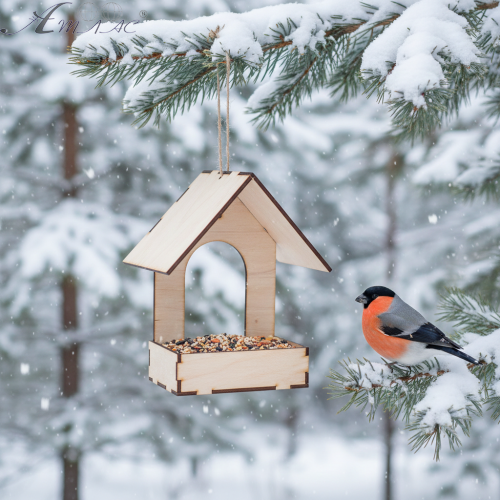 Годівничка № 1 маленька, до стіни 16 х 10 х 21 см AS-4273, F-0230