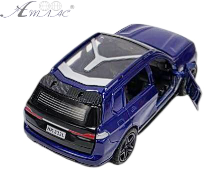 Машинка Die-CastCar BMW Х7 G07 метал 12см 01189 фото 4 Машинка Die-CastCar BMW Х7 G07 метал 12см 01189 фото 4