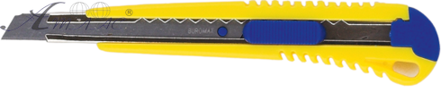 Нож канцелярский 9 мм Buromax с металлическими направляющими 4602 Нож канцелярский 9 мм Buromax с металлическими направляющими 4602