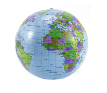 Іграшка М'яч надувний Глобус d = 30 см  07856