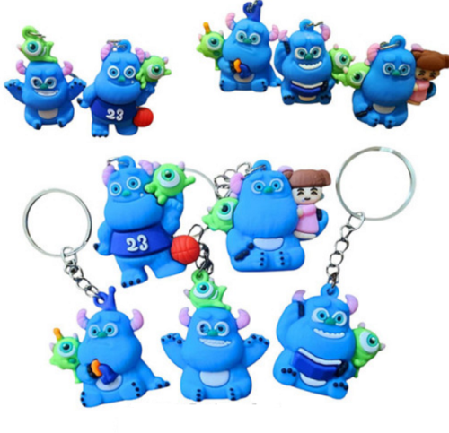 Брелок Корпорация монстров микс 5 см резиновый   ВТ-2123