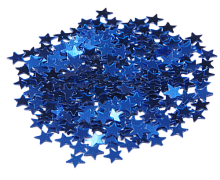 Блискітки (Гліттер) Зірочки Атлас 1 гр - Сині AS-2098, А-952