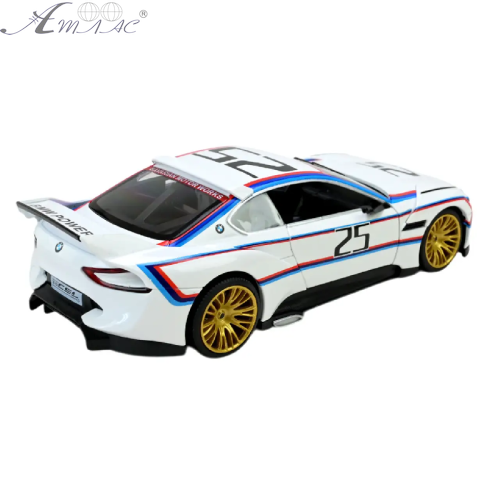 Модель Автопром BMW 3.0 CSL Hommage метал 1:24 інерційна 20см 68257A фото 2