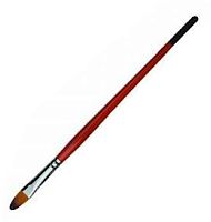 Пензлик синтетичний круглий Conda Favorite № 2, коричнева ручка А10166