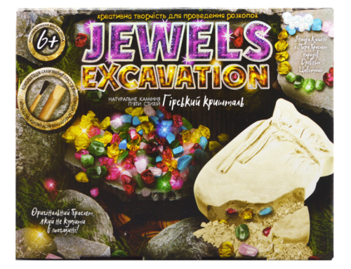 Игрушки Раскопки Горный Хрусталь Danko Toys  JEX-01-02