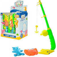 Іграшка Риболовля пластикова набір з 4 предметів  2956