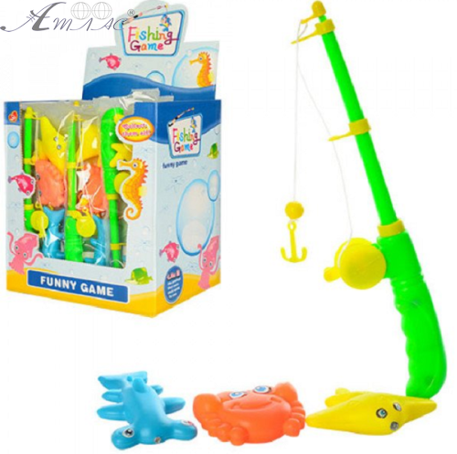 Іграшка Риболовля пластикова набір з 4 предметів  2956
