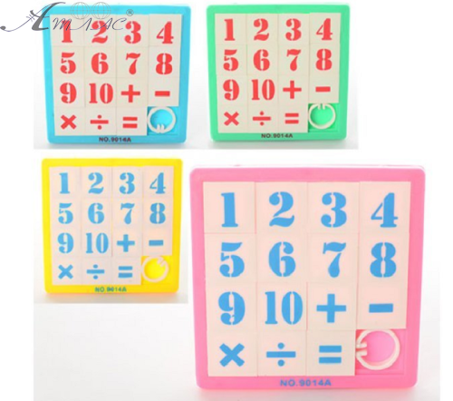 Игра Пятнашки от 1 до 15 пластикавая   9014А