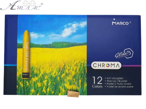 Пастель масляна Marco CHROMA 12 кольори професійна  1091-12CB фото 2