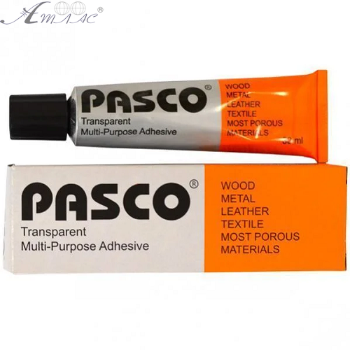Клей Универсальный Pasco 30 мл туба сохнет Сутки ! А-010 