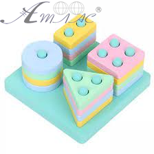 Іграшка Дерев'яна Сортер фігури Геометріка  MD2907