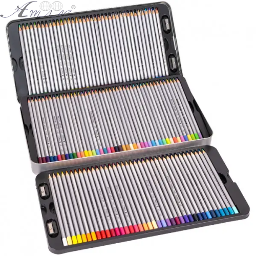 Карандаши цветные Marco Raffine 120 цветов шестигранные в металлическом пенале 7100-120TN фото 2 Карандаши цветные Marco Raffine 120 цветов шестигранные в металлическом пенале 7100-120TN фото 2