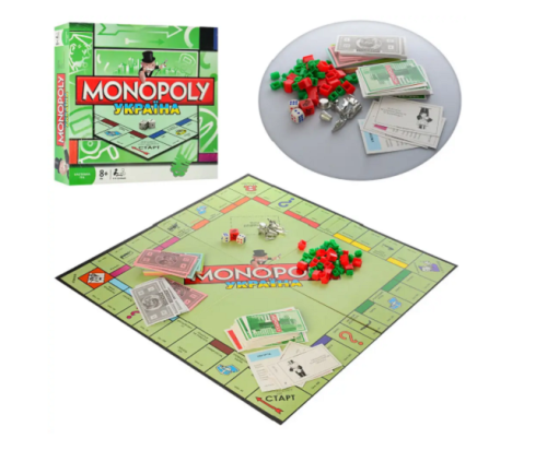 Игра Настольная Монополия Украина в коробке  6123UA фото 2