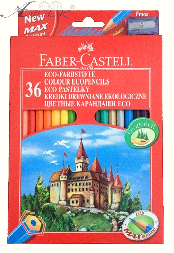 Олівці Faber Castell 36 кольорів 120136LE