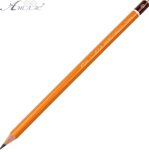 Олівець графітний Koh-i-noor 1500 6B