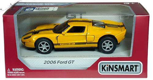 Машинка Kinsmart Ford GT 2006 год KT5092W с нюансом