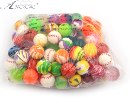 Іграшка М'яч стрибунець 2,7 см мікс  9041-2,7