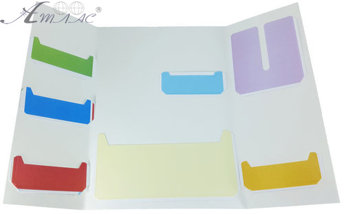 Папка Лепбук Жовта А 4 з сімома кишенями AS-0501, Р-0220 фото 2