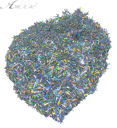 Блестки (Глиттер) большие полоски Атлас 2 гр - Серебряные AS-2491 фото 2 Блестки (Глиттер) большие полоски Атлас 2 гр - Серебряные AS-2491 фото 2