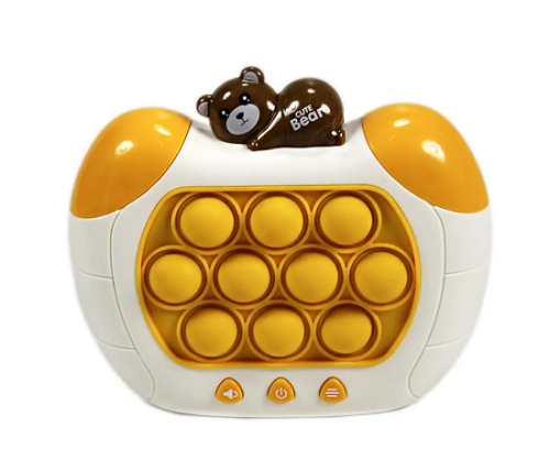 Игрушка Мишка Электронный Антистресс Pop it  HY-306