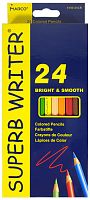 Олівці кольорові Marco Superb Writer 24 кольорів шестигранні 4100-24СВ