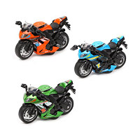 Игрушка Мотоцикл 11 см звук в коробке  MY66-M1214