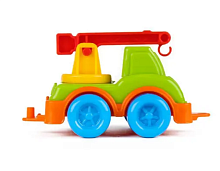 Іграшка Пластмасова Машинка Автокран Міні ТехноК 11 см  5224