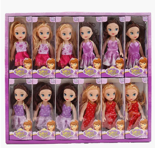Игрушка Кукла София 14 см в коробке  ТТ57А