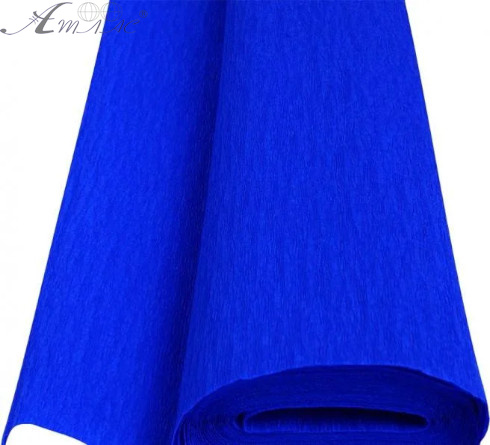 Бумага гофрированная Фантазия синяя 55 % 26,4 г (50 х 200 см) 80,42/10 Бумага гофрированная Фантазия синяя 55 % 26,4 г (50 х 200 см) 80,42/10