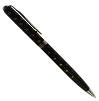 Ручка шариковая De Cambr BP1011-4 черная со стразами 02766