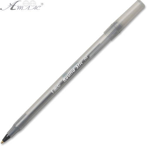 Ручка кулькова BIC Round Stic чорна 1 мм 5638