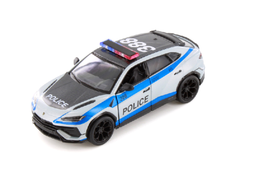 Машинка Kinsmart Lamborghini Urus Performante Police металл инерционная  KT5447WPR фото 2