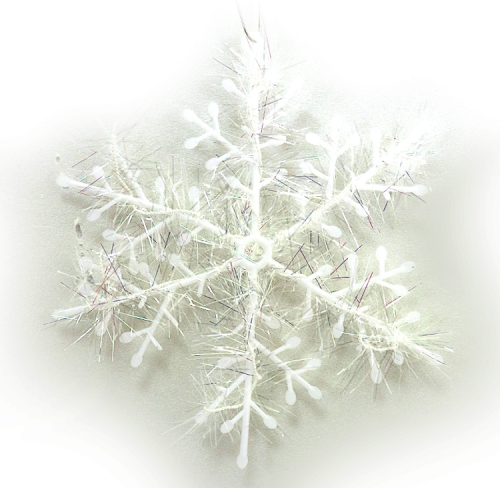 Набор декоративных снежинок 3 штуки 20 см  0645-20 