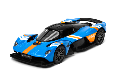 Машинка Kinsmart Aston Martin Valkyrie Синяя  KT5470FW